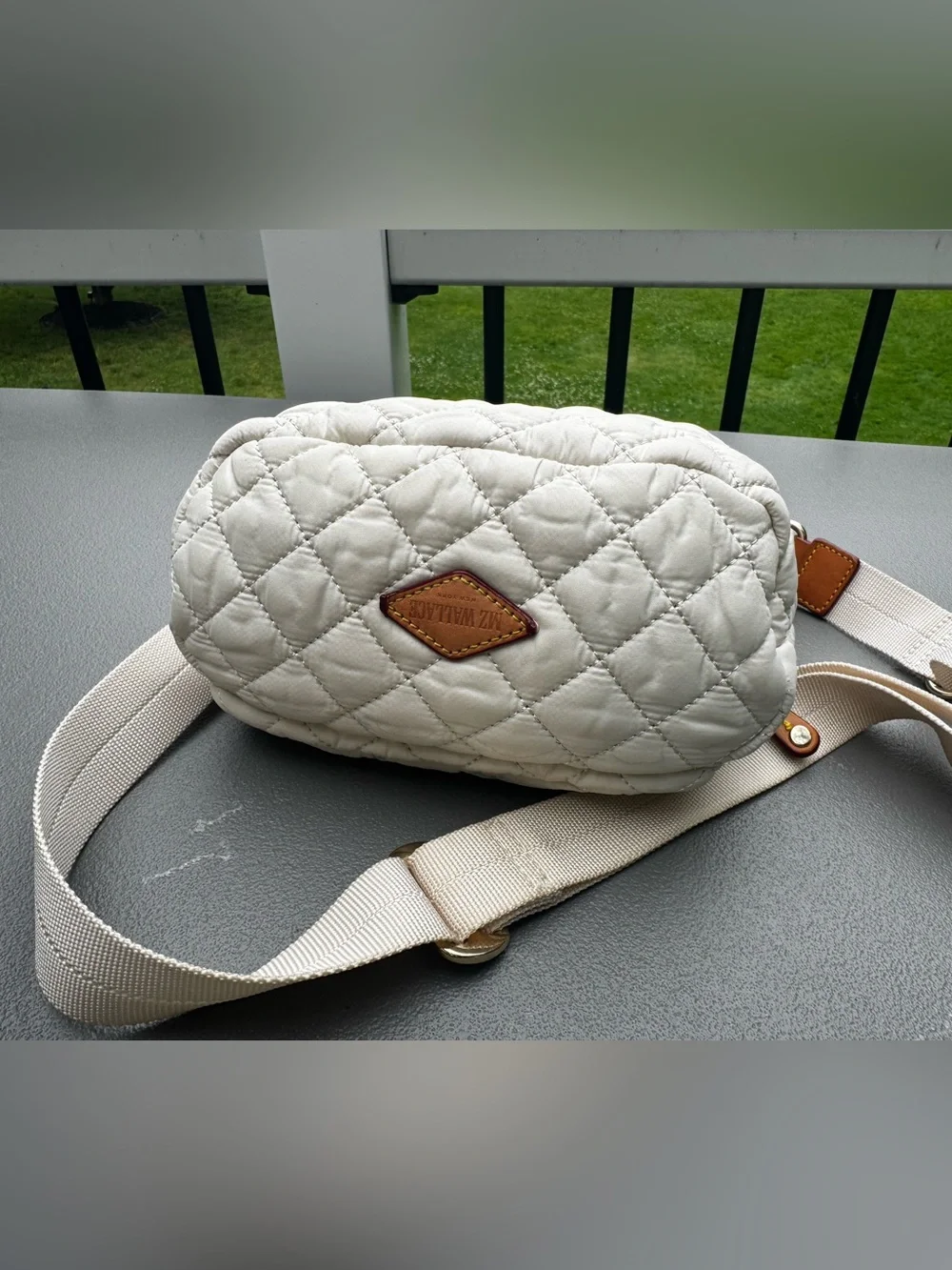 MZ Wallace Metro Scout Deluxe Quilted Nylon Crossbody Bag - Picture 11 of 14